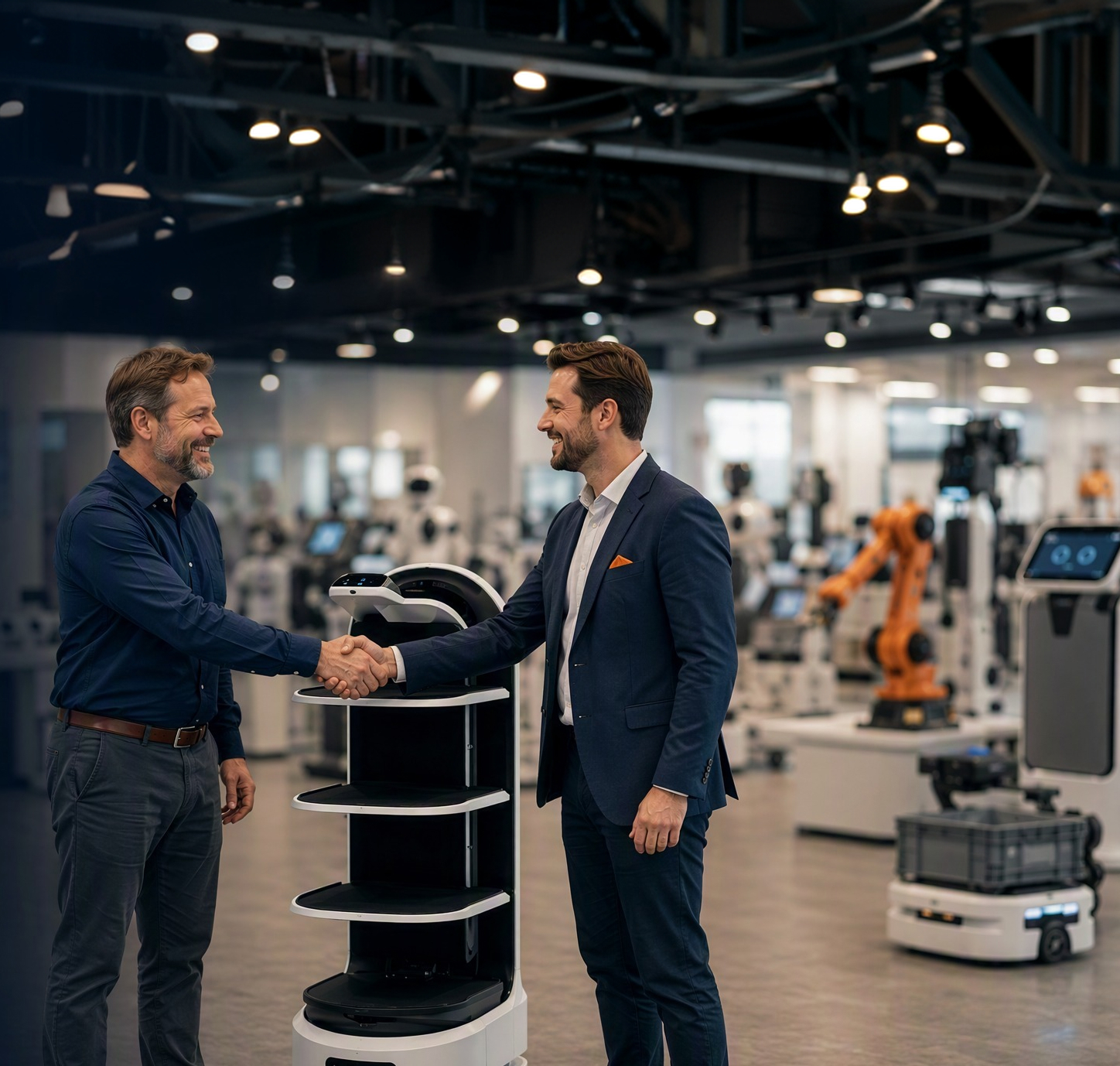 Robotics partnership and deployment